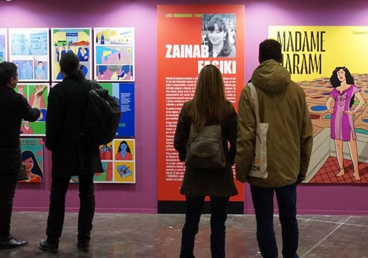 «Abogo por un feminismo inteligente»: Zainab Fasiki y su visión artística